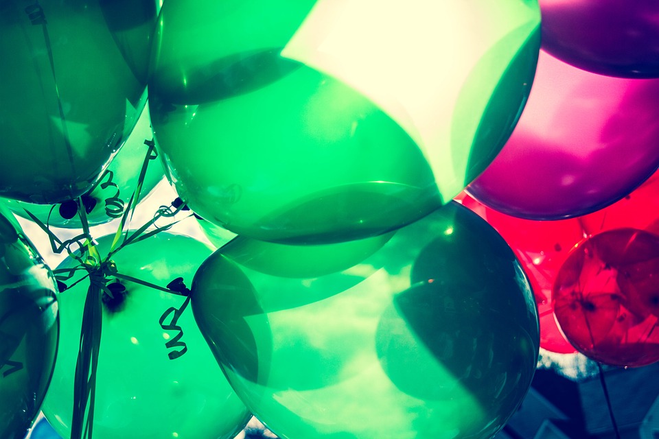 ballons anniversaire hélium